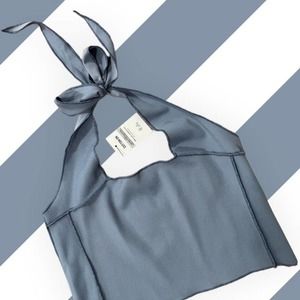 Cotton on baby blue halter
